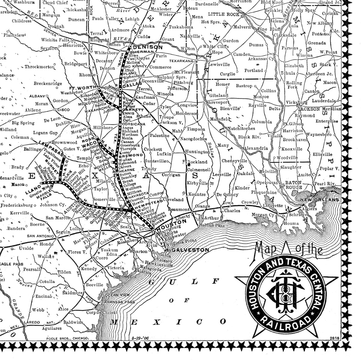 texas central railway map houston texas central railroad company tex timetable and map showing route in 1906 texas central railway map houston texas central railroad company tex timetable and map showing route in 1906