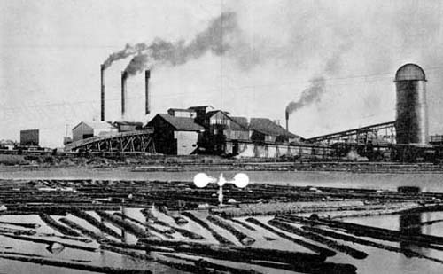 Southern Pine Lumber Company at Diboll, Texas
