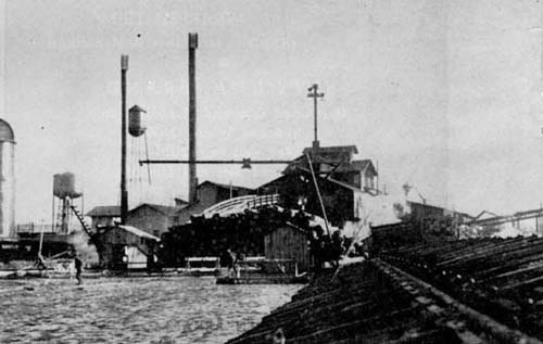 Southern Pine Lumber Company at Diboll, Texas