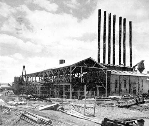 Texas Long Leaf Lumber Company at New Willard, Texas